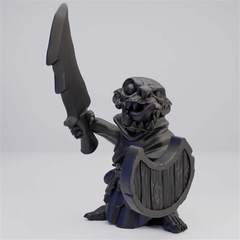 Hot Goblin ゴブリン剣ポーズC ミニチュア ホットゴブリン 攻撃姿勢 TRPG