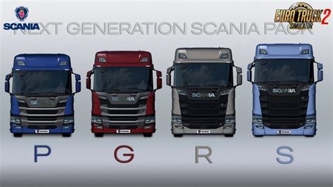 Ets Scania Nextgen P G R S V Fmod Open Window X V