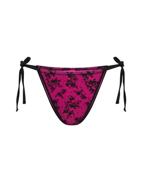 Evelina Bikini Bottom In Black By Agent Provocateur All Swimwear