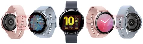 Renders Of All Samsung Galaxy Watch Active 2 Color Options Surface Online News