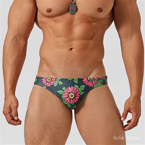 Jual Mens Swim Briefs Sexy Bikini Swimwear Mini Swimming Trunks For Man Swimsuit Bathing Suit