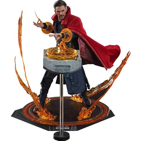 Hot Toys Marvel Spider Man No Way Home Movie Masterpiece Action Figure 1 6 Doctor Strange 31 Cm