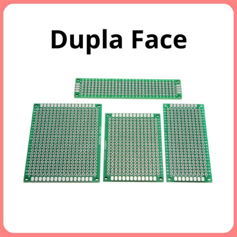 Placa Pcb Universal Fenolite Dupla Face 3x7cm Perfurada Shopee Brasil