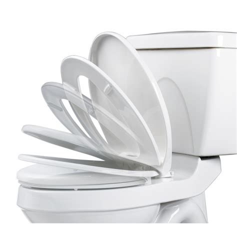 American Standard Encompass Plastic White Round Soft Close Toilet Seat