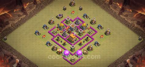 Best Anti 3 Stars War Base Th6 With Link Anti Everything 2024 Town Hall Level 6 Cwl Base Copy