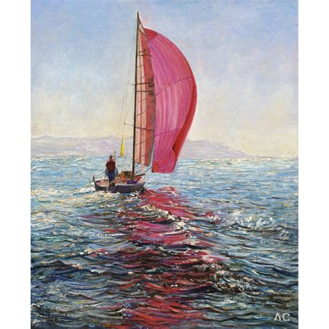 Купить картину Морская регата в Москве от художника Семакова Лариса