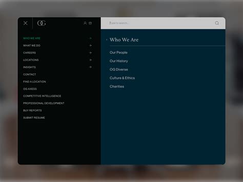 Menu - Awwwards