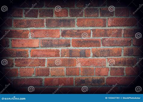 Vieja Textura Roja De La Pared De Ladrillo Imagen De Archivo Imagen