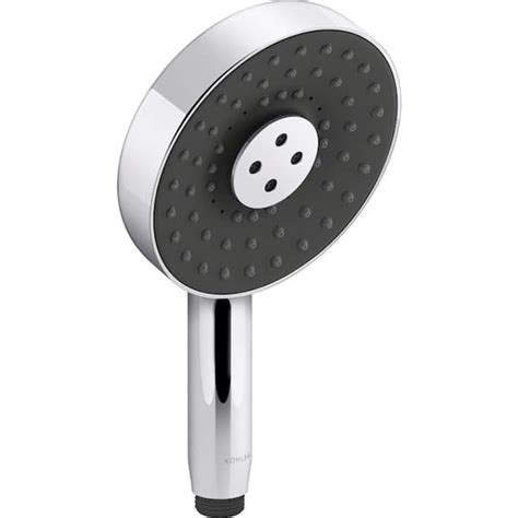 Kohler Statement 3 Spray Patterns With 25 Gpm 5125 In Wall Mount Handheld Shower Head In