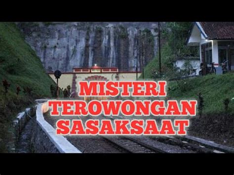 Misteri Terowongan Rel Kereta Api Terpanjang Di Indonesia Terowongan