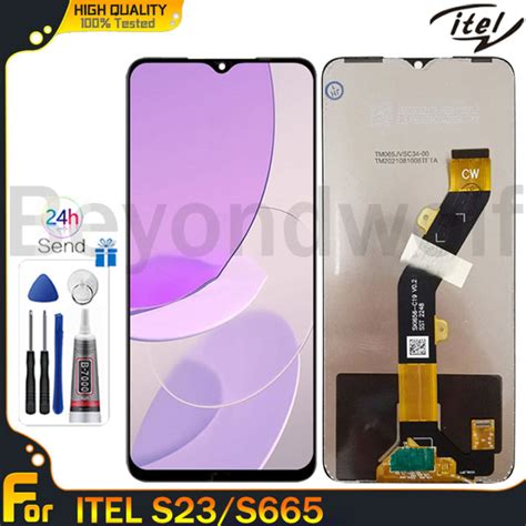 Beyondwolf Original 6 6 Inches Screen For Itel S23 S665L LCD Display