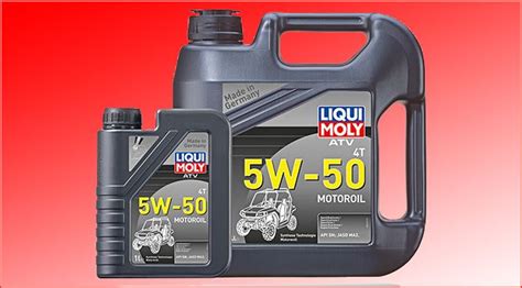 Liqui Moly ATV Motoröl: ATV 4T Motoroil 5W-50 Für ATVs, Quads und Side ...