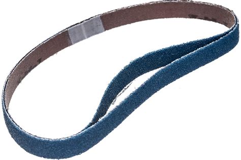 Лента шлифовальная абразивная (2 шт; 10x330 мм; P80) для ленточного ...