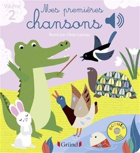 Amazon Fr Mes Premi Res Chansons Volume Livre Sonore Avec Puces