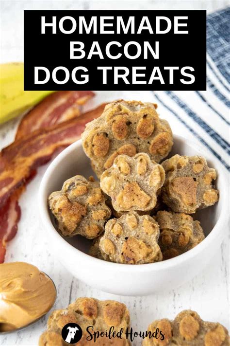 Best Bacon Dog Treats Recipe Spoiled Hounds