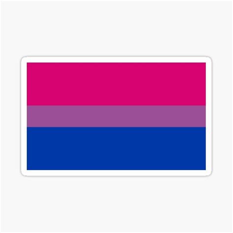 Gay Pride LGBT Bisexual Bi Rainbow Tiny Flag Sticker By Phoxydesign Redbubble