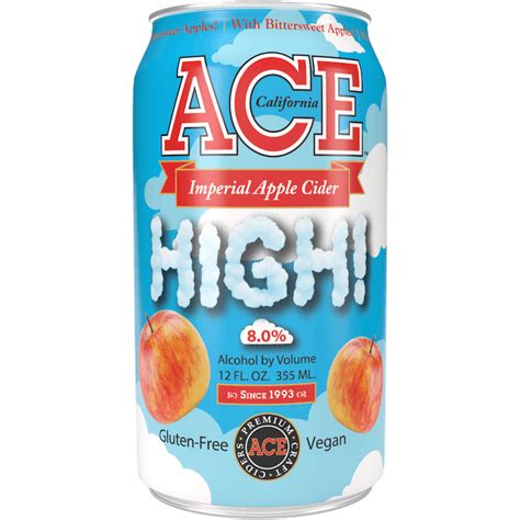 ACE Imperial Apple Cider, California, 12 can pack