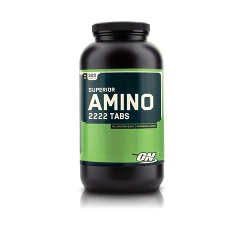 Optimum Nutrition Superior Amino 2222 Capsules, 320 Ct - Walmart.com ...
