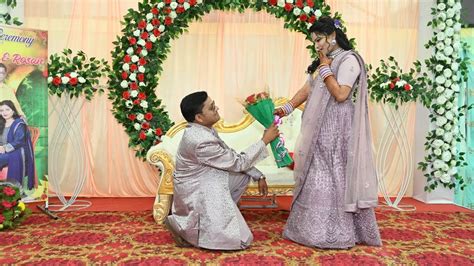 Best Ring Ceremony Highlights 2024 Roshan And Punam Sky Photography