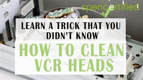 how to clean cassette player heads