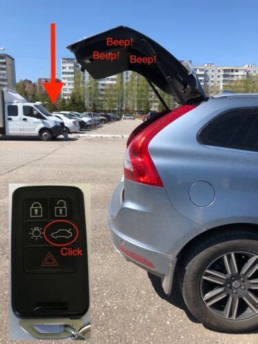 Remote Close Tailgate Module V For Volvo V Xc Xc With Beeper