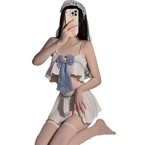 Babaeng Outfit Cosplay Lingerie Naughty Dress Sexy Maid Shopee Philippines