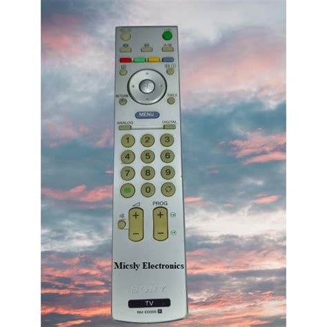 Sony RM-ED005 LCD TV Original Remote Control Used | Shopee Philippines