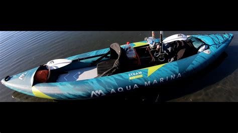 Pesca Kayak Aqua Marina Steam 412 Parte 3 Youtube