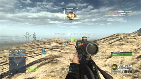 M82 416 388 RECON SCOUT ELITE Sniping Gameplay Battlefield