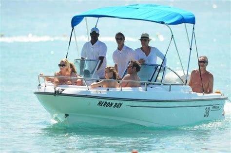 Cara Delevingne Wearing Blue Bikini In Barbados ThBlog