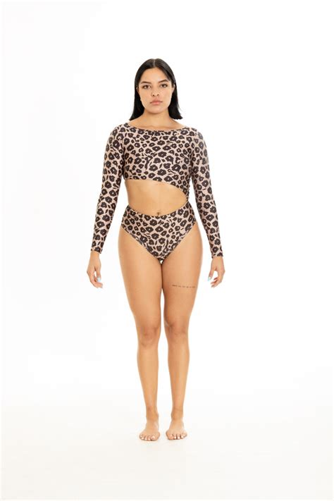 Body Malaga Print Nude Ucuuba Swimwear