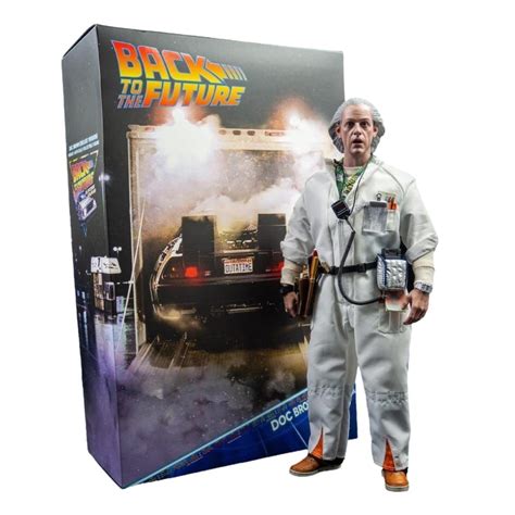 Hot Toys Mms Back To The Future Th Scale Doc Brown Collectible Figure Deluxe Version