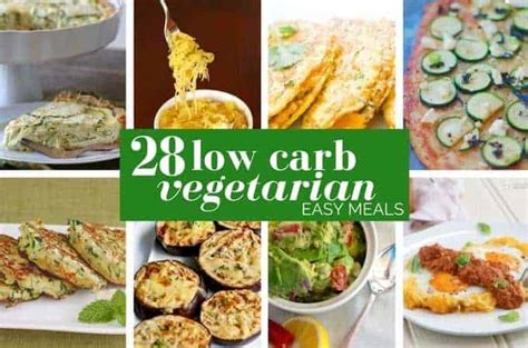 20 Best Easy Low Carb Vegetarian Recipes – Best Diet and Healthy
