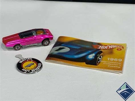 Hot Wheels Redline Whip Creamer With Button Collector Catalog Estate Details