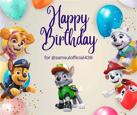 Happy Birthday Rocky By Samsulyusuf On Deviantart