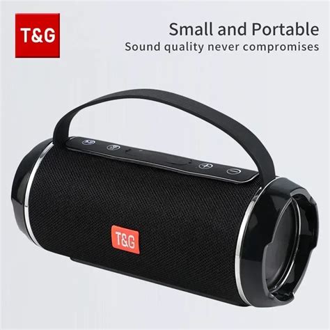 T G Bluetooth Speaker TG116c TWS Wireless Powerful Box Portable Outdoor