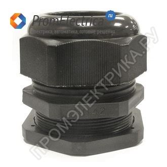Купить PG42 (30-38) Пластиковый кабельный ввод,черного цвета, гермоввод ...