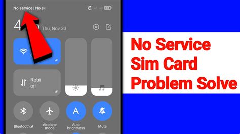 No Service Sim Card Problem Solve In Android How To Fix No Service