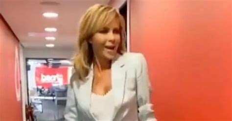 BGT Babe Amanda Holden Puts Killer Pins On Show As She Dons Teeny Shorts Daily Star