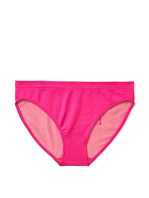 Playful Trend Dikişsiz Grafik Yazılı Bikini Külot Victoria s Secret