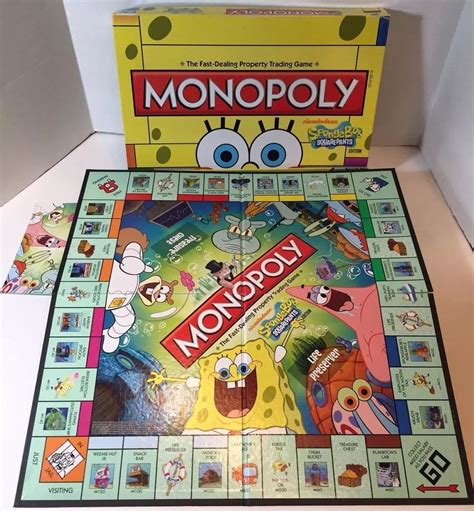 Spongebob Squarepants Monopoly Board Game by Parker Brothers | #1823512314