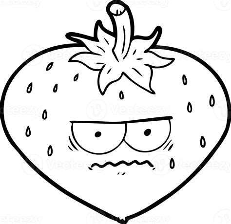 Cartoon Strawberry Drawing 46692936 Png