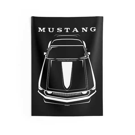 Ford Mustang Tapestry Etsy