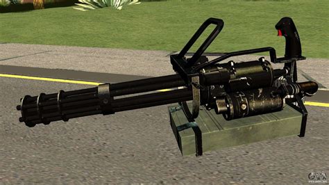 Minigun Hq With Hd Original Icon Para Gta San Andreas