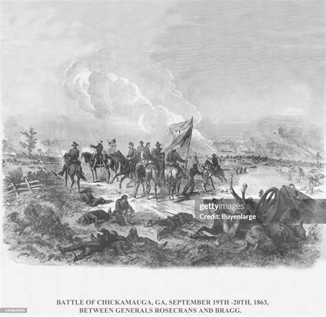 Battle Of Chickamauga Chickamauga Tennessee September 19 1863 News Photo Getty Images