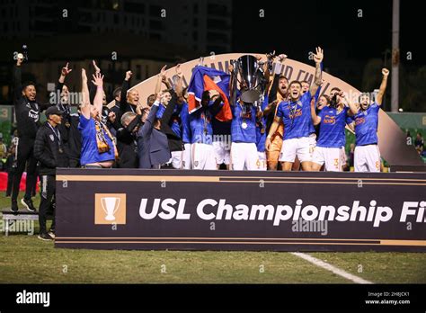 St Petersburg Fl Usa Orange County Sc Celebrates As The Newly