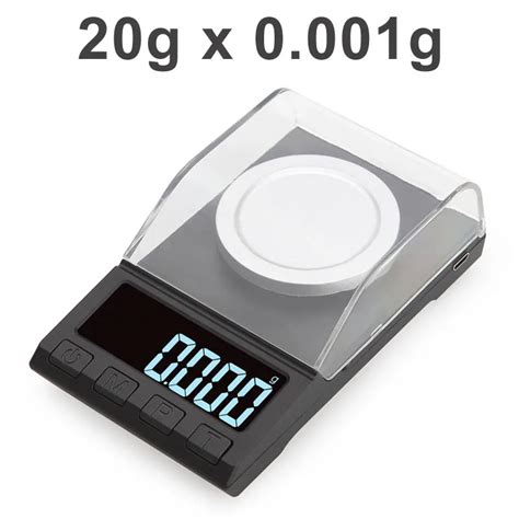 0,001 г высокоточные электронные весы 100 г/50 г/20 г цифровые весы ...