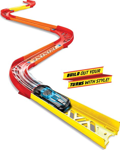 Hot Wheels Track Builder Pack Unlimited Premium Curve Parts Connecting