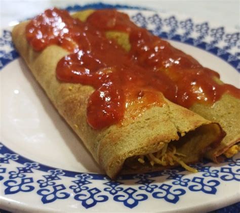 Panqueca De Frango Massa De Batata Doce Receitas Do Rei