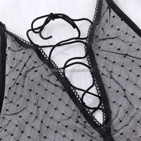 Wholesale Fishnet Mesh Lace Bra Set Lingerie Embroidery Perspective Womensexy Lingerie Buy